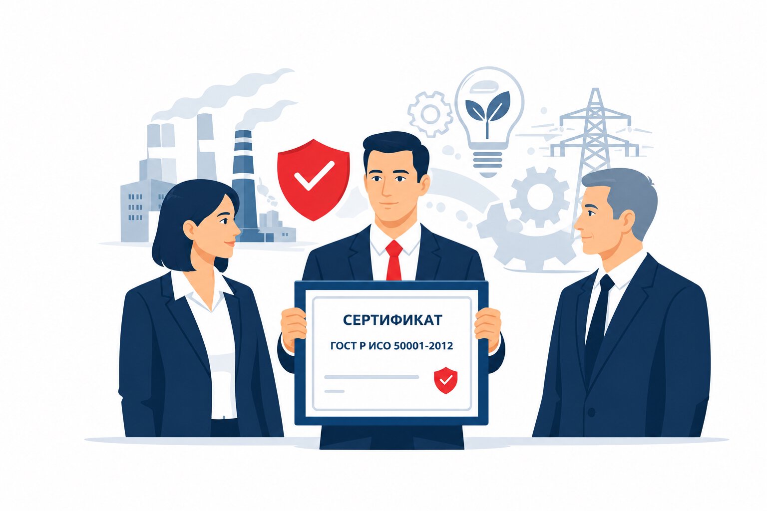 Оформление сертификата ГОСТ Р ИСО 50001-2012 в Липецке и по всей Липецкой области
