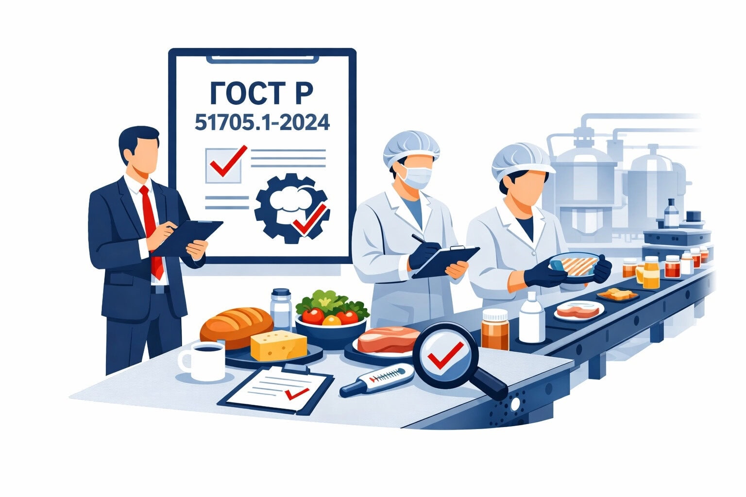Оформление ГОСТ Р 51705.1 2024 ХАССП в Липецке